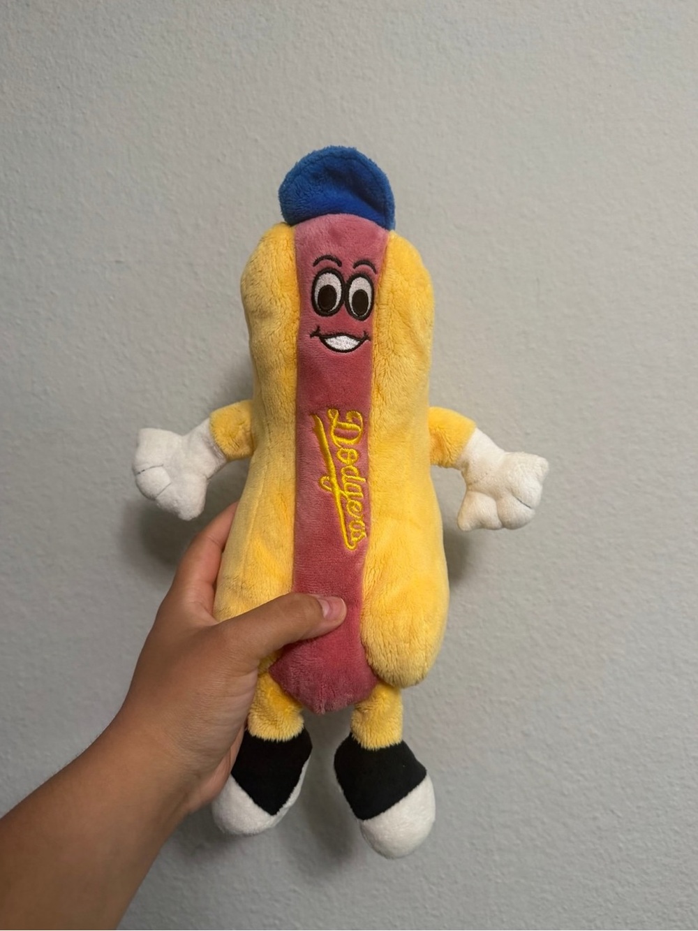 Los Angeles Dodgers Hot Dog Plush Toy